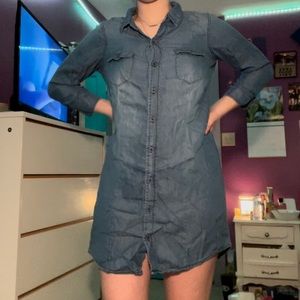 denim dress